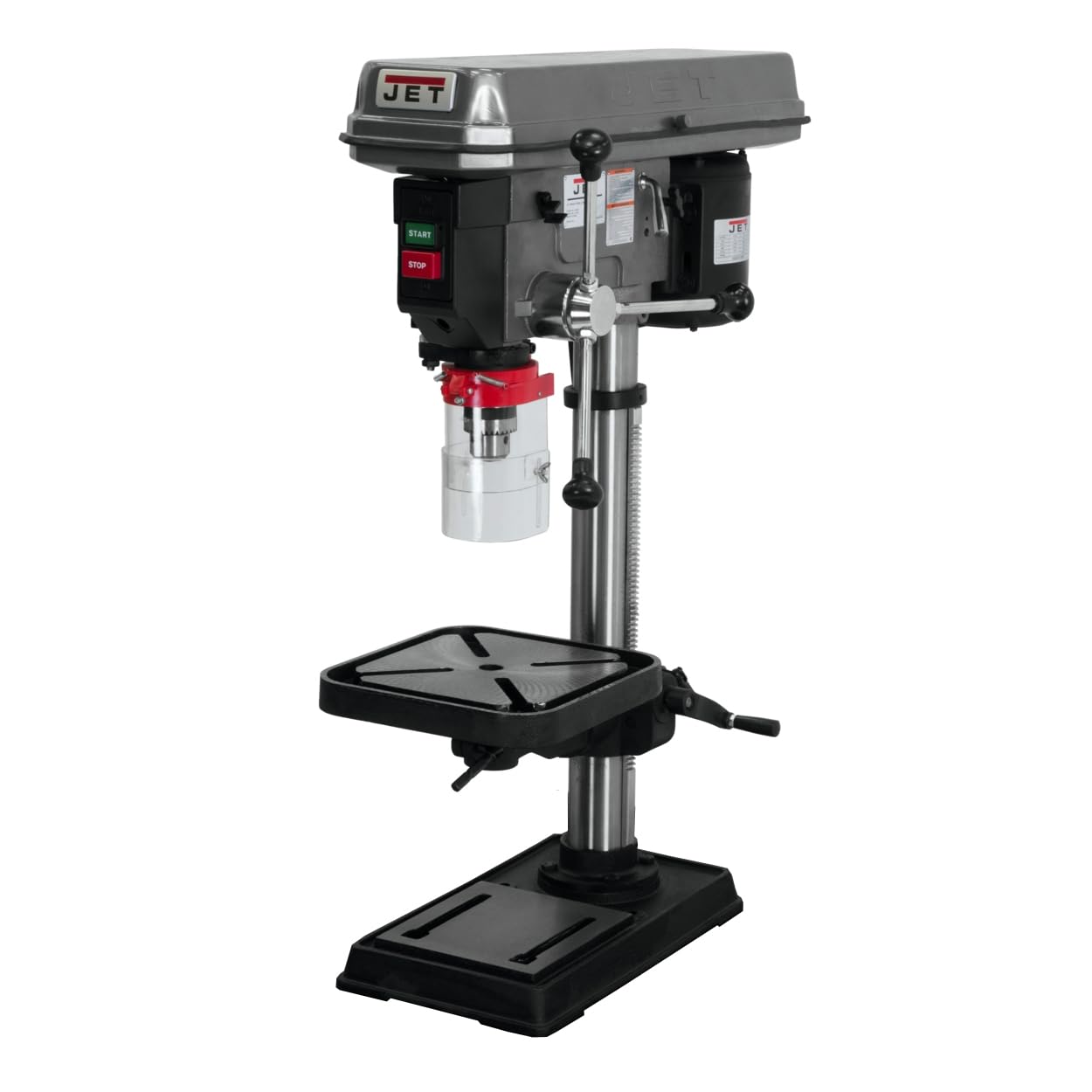 15-Inch JET Benchtop Drill Press, 16 Speed, 3/4 HP, 115/230V 1Ph (Model J-2530)