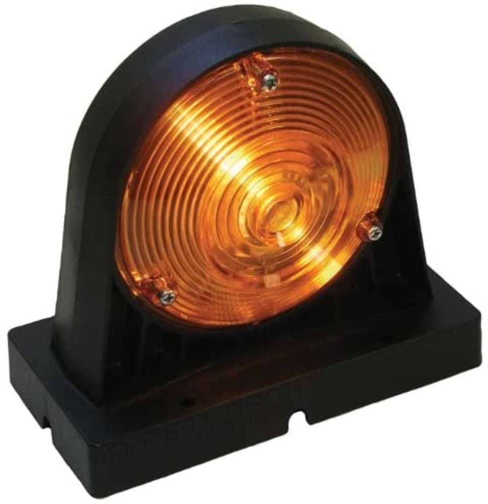 309AA Peterson Incandescent Turn Signal/Flashing Warning Light, Agricultural, Amber-Amber