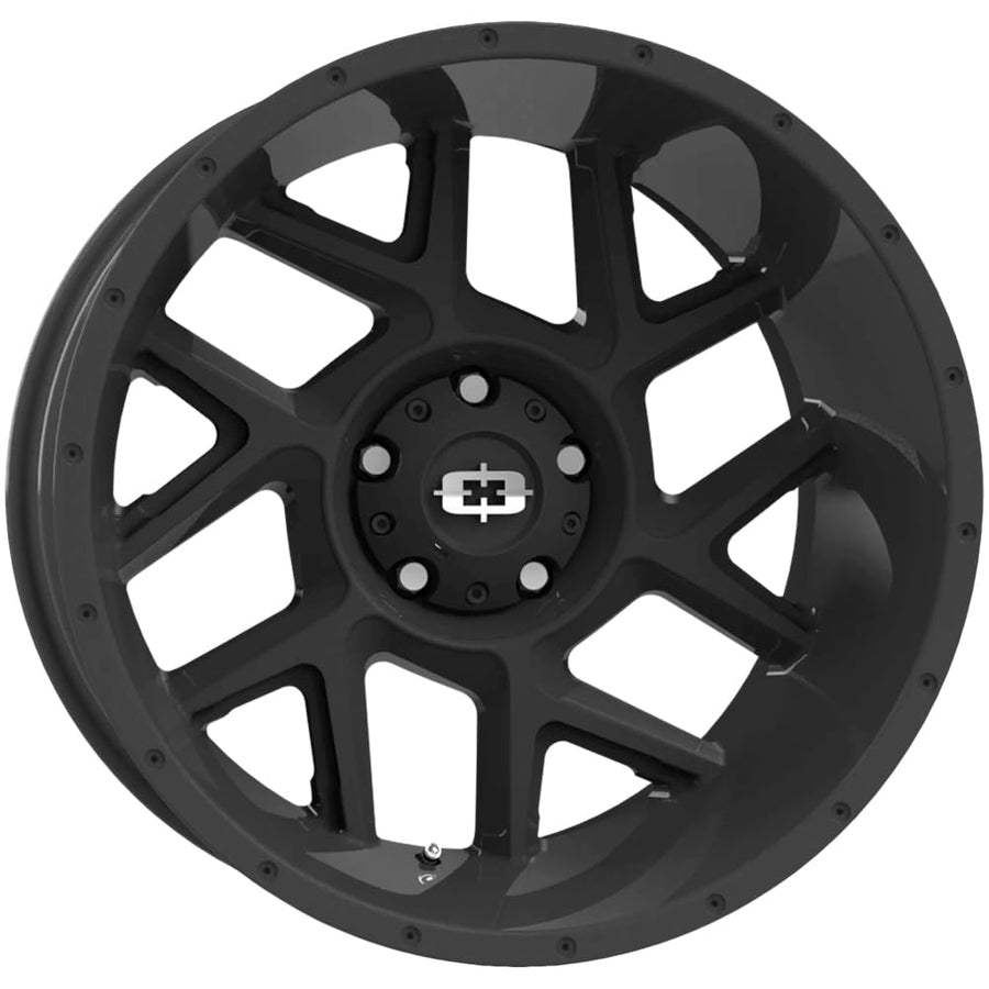 20x10 Vision 360 Sliver -25mm Satin Black Wheel Rim 20" Inch