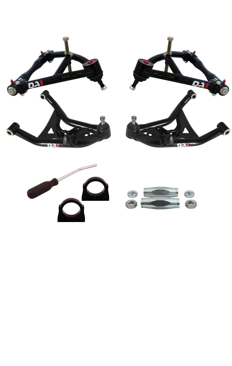 QA1 Drag Kit DK33-GMX3 2.0, Level 3, 75-79 GM X-Body, W/O Shocks