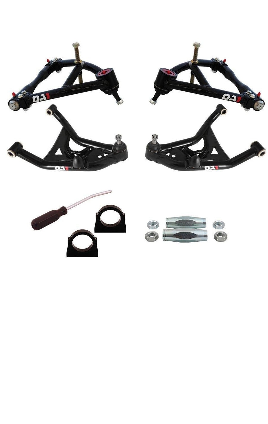 QA1 Drag Kit DK33-GMX3 2.0, Level 3, 75-79 GM X-Body, W/O Shocks