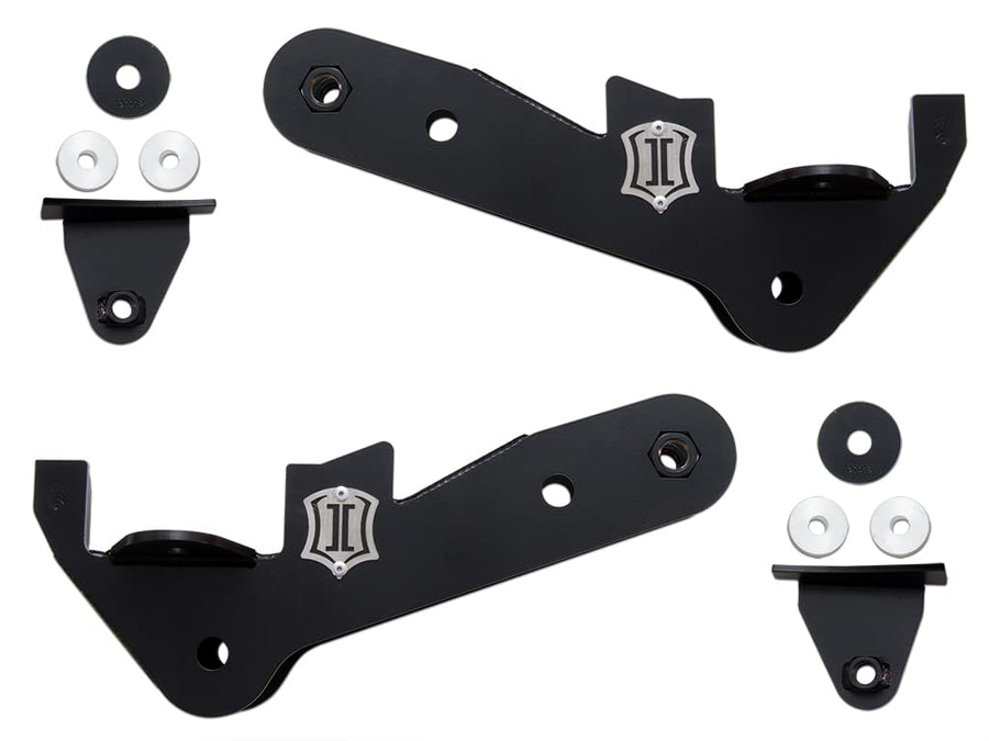 4 Link ICON Bracket Kit Frame, Compatible with 2017-Up Ford F250/F350 Super Duty, 164504