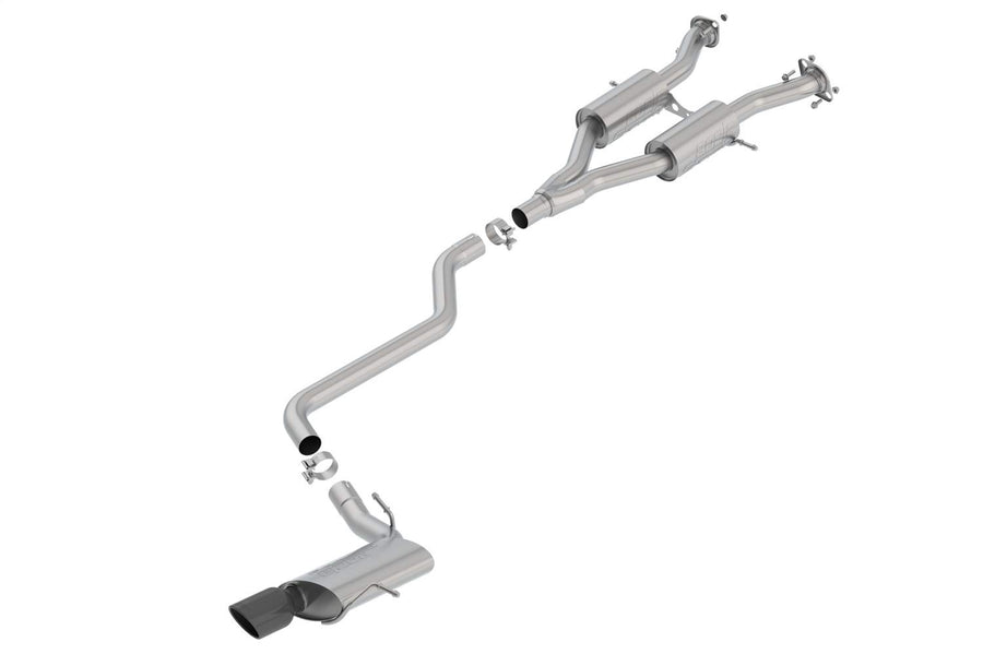 2014 2018 Grand Cherokee Cat Back Exhaust S Type