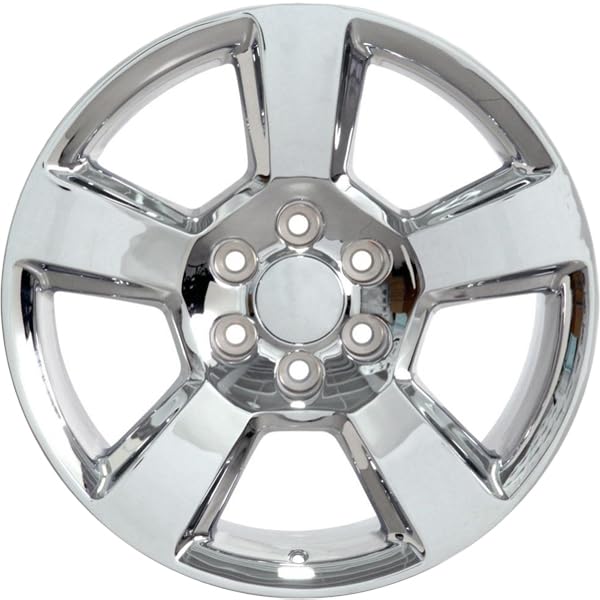 CV76-20090-6550-27C OE Wheels 20" Replica Wheel Fits Chevrolet Tahoe Rim 20x9 Chrome Wheel