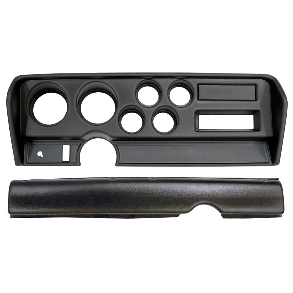 AUTO Meter Gauge Mount AUTO METER, Direct Fit, (3 3/8" X2, 2 1/16" X4), Pontiac GTO No Ac 70-72 (2914)
