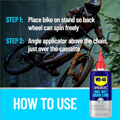 Bike WD-40 Specialist Wet Chain Lube, 4 OZ