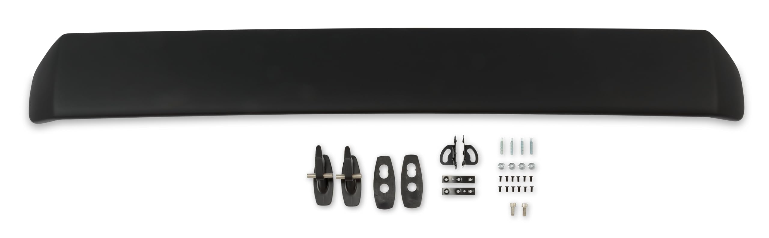 Concours Rear Spoiler Scott Drake in a Satin Black Finish, Compatible with 1971-1973 Ford Mustang, Model D1ZZ-6344210-KR