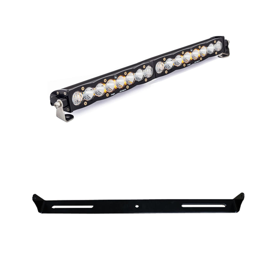 Baja Designs 20-inch S8 LED Bar Grille Light Kit for Mercedes Benz Sprinter Van 2500/3500 2014-17 (Driving/Combo; Clear)