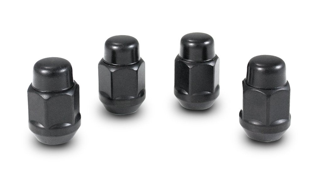 Gorilla 91177BC Automotive Black Chrome Acorn Bulge Lug Nuts (7/16" Thread Size)