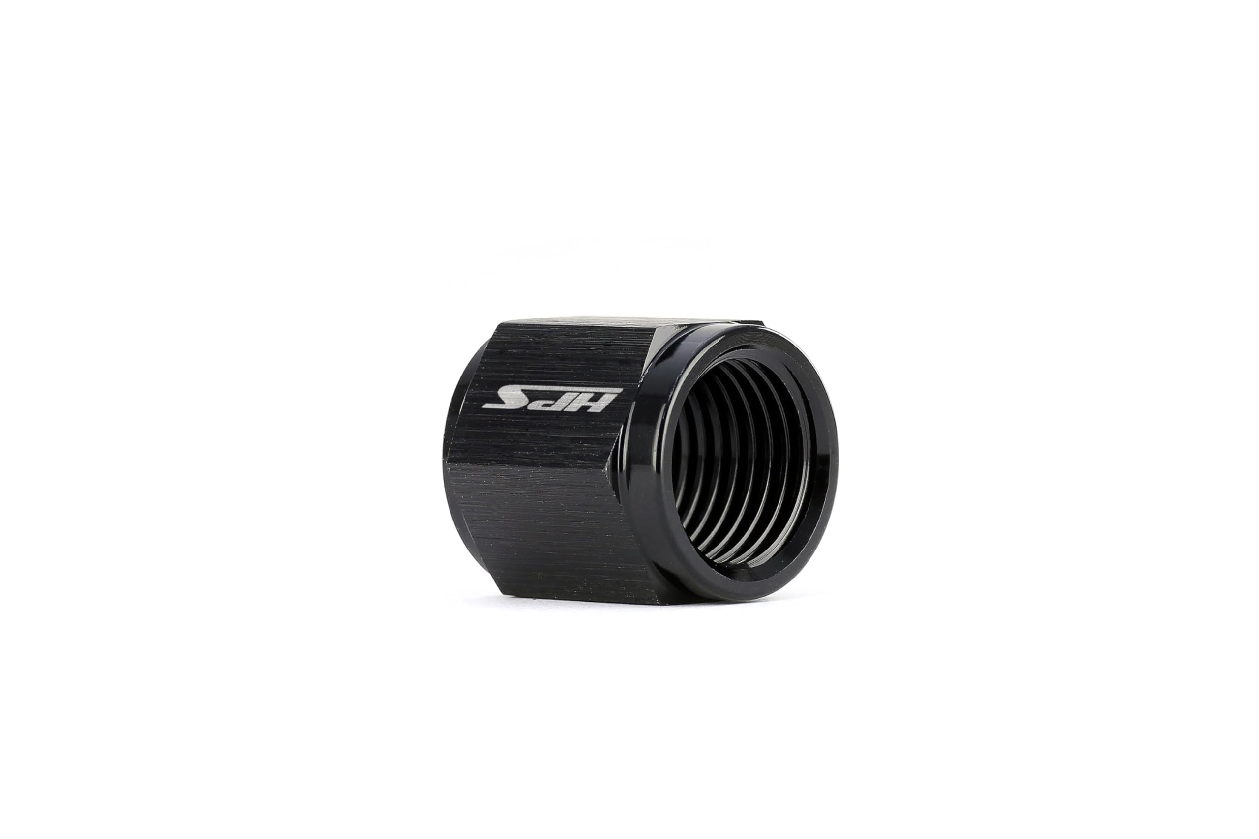 AN818-12 HPS Hard Line Tube Nut, Aluminum, Size: AN-12, Black