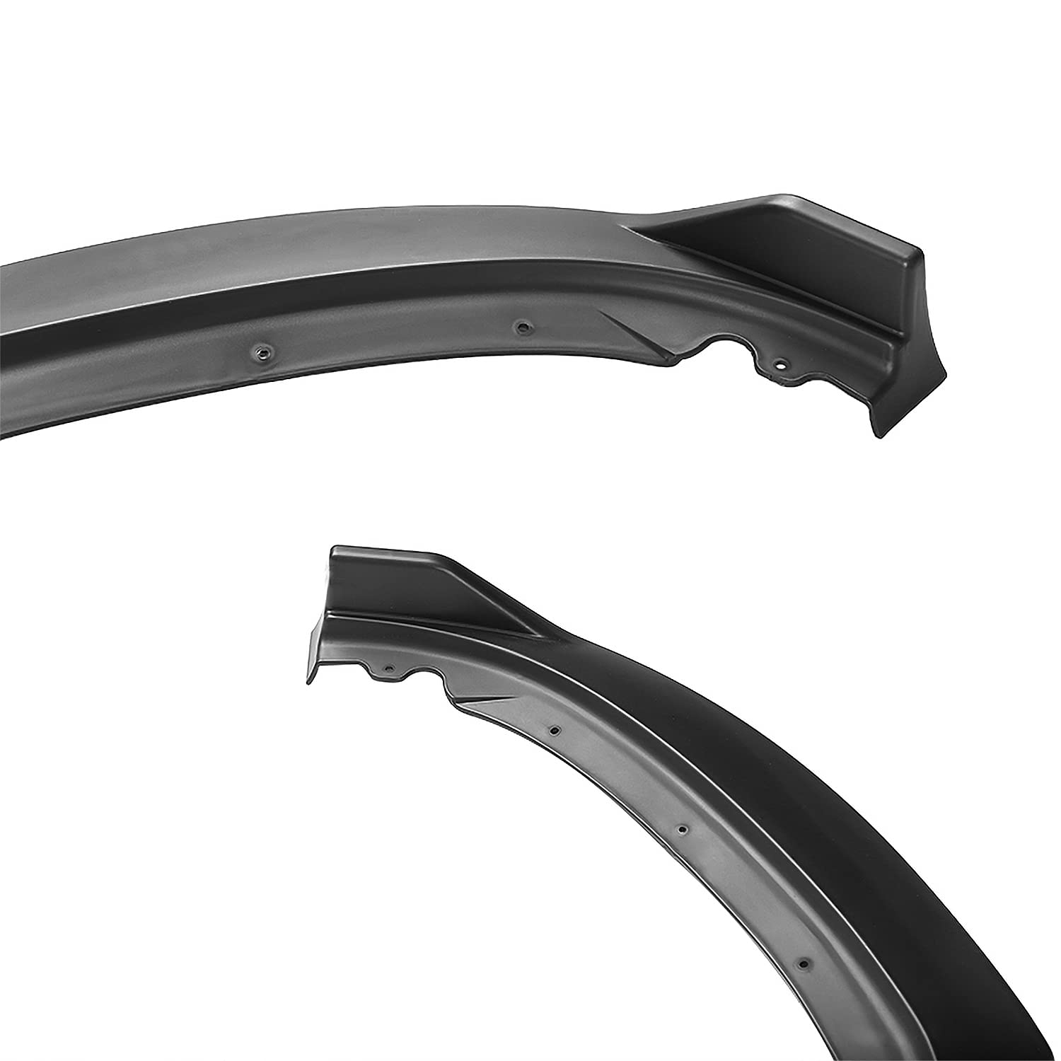 Matte Black Spec-D Tuning Front Bumper Lip Spoiler Splitter Body Kits Compatible with Ford F30 F35 2016-2019
