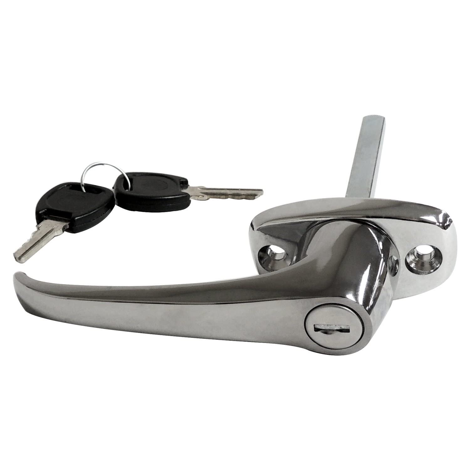 Automotive Crown Door Handle Body, Chrome