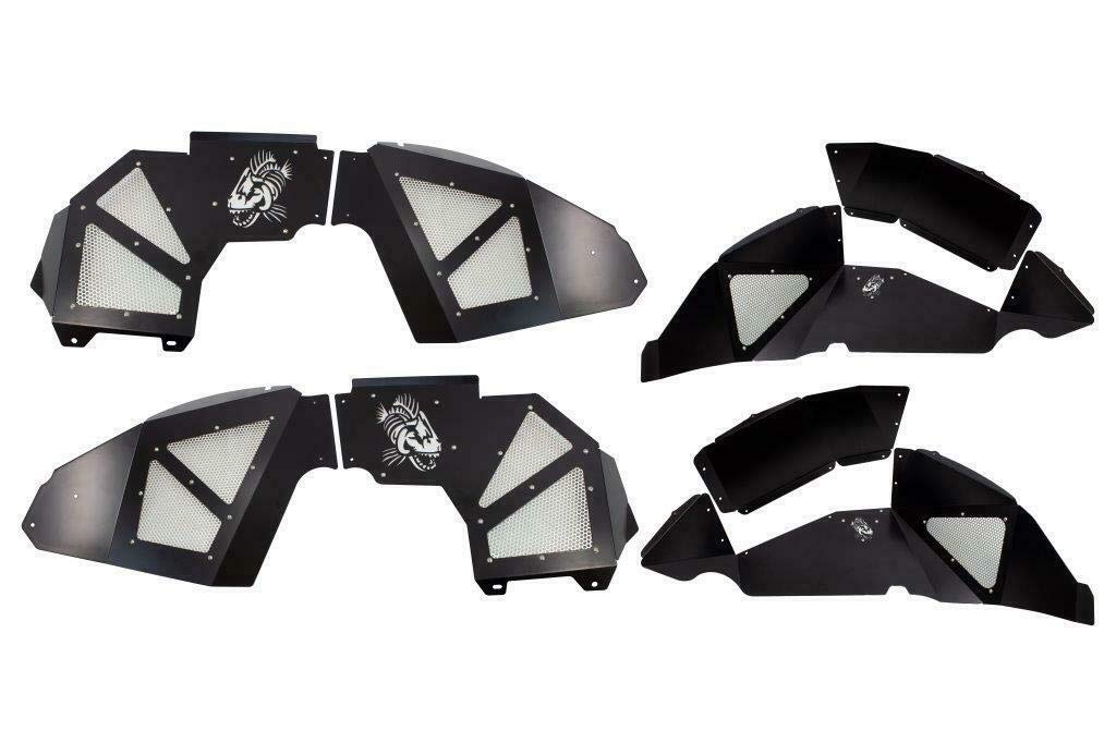 Fishbone FB33130 Offroad - Black Front and Rear Inner Fenders