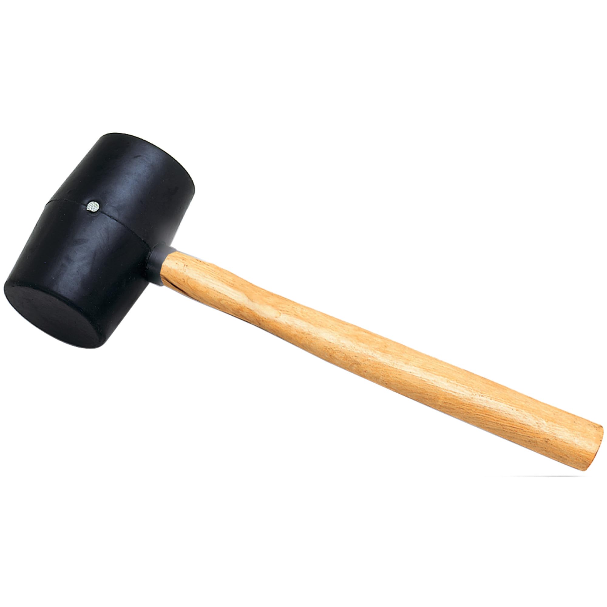 W1146 Performance Tool Rubber Mallet with Hardwood Handle, Non-Marring and Multi-Purpose for Home and Shop