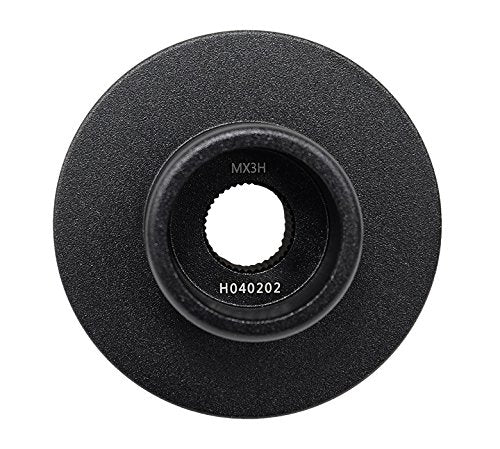NRG Innovations Steering Wheel Quick Release NGR-SRK-RLMX3H Short Hub Spline Adapter, 6x70mm Bolt Pattern, Compatible With Can Am Maverick x3, Black Body