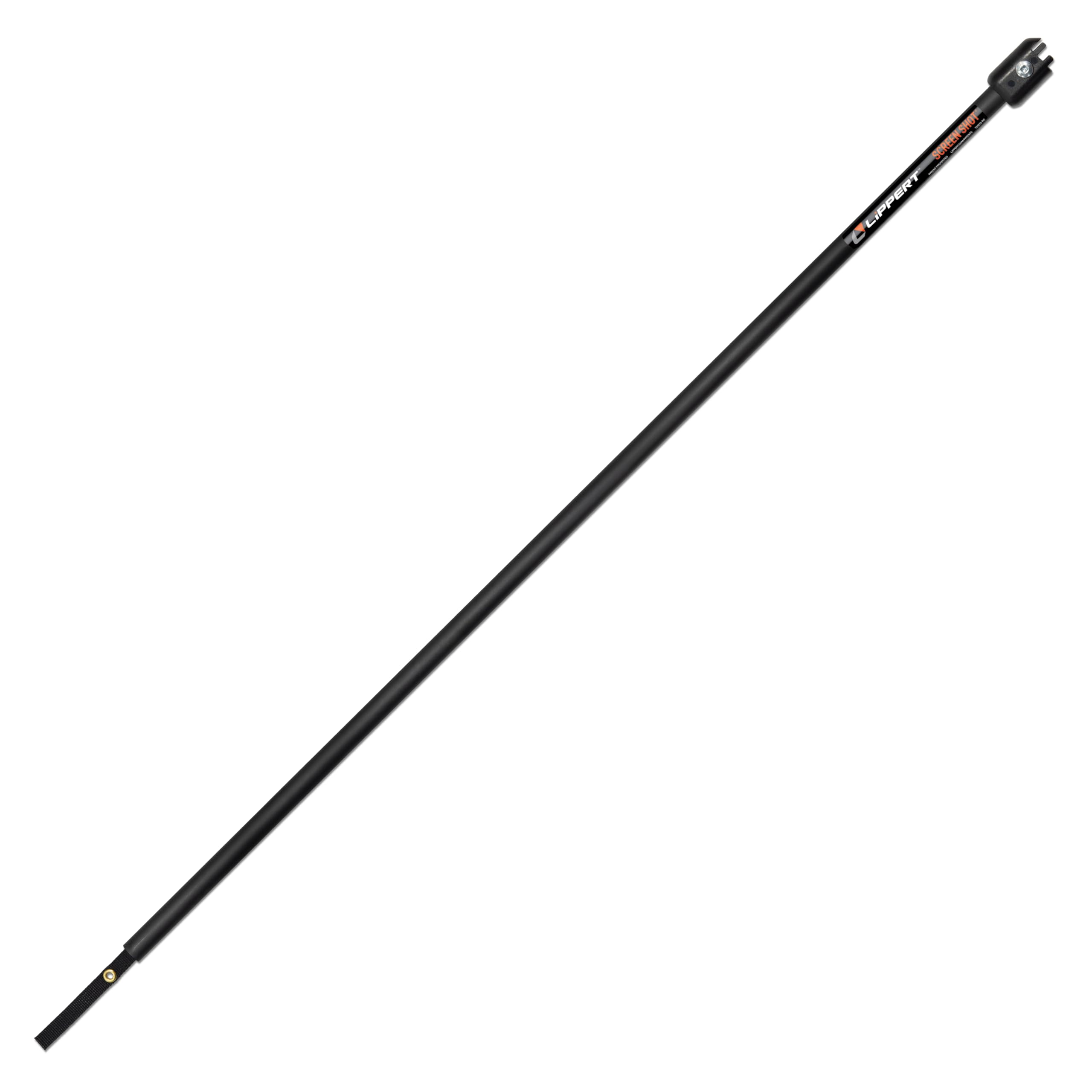 Lippert Automatic RV Screen Door Closer Screen Shot, 24" Length with Elastic Tab, Add-on Accessory Fits Lippert Entry Doors on 5th Wheel RVs and Travel Trailers - 730812