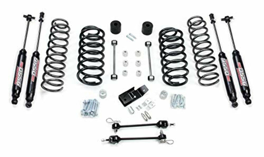 TeraFlex 3" Coil Spring Base Lift Kit w/Quick Disconnects & 9550 VSS Twin-Tube