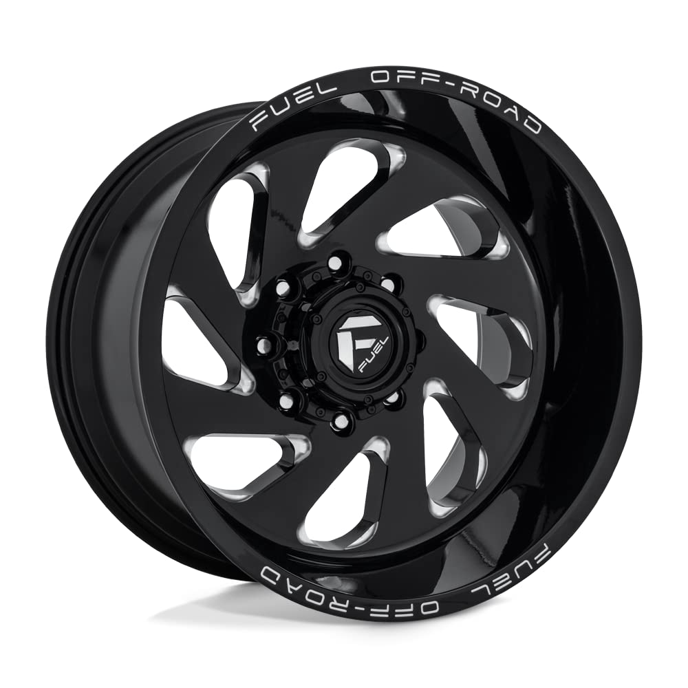 D637 1PC Fuel 20X10 8X180 GL-BLK-MIL -18MM - D63720001847