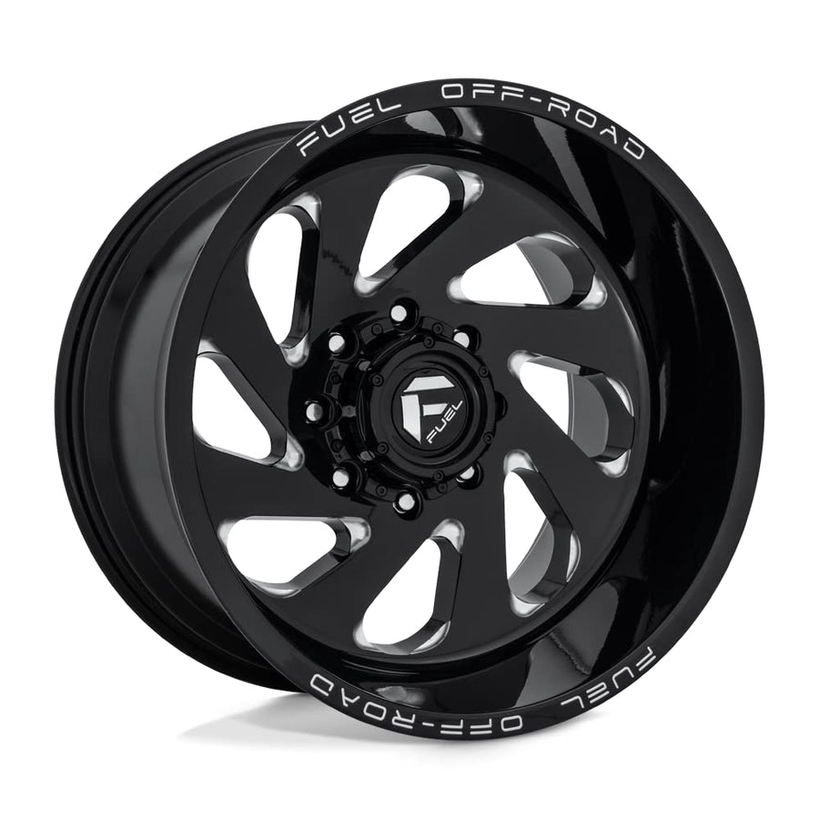 D637 1PC Fuel 20X10 8X180 GL-BLK-MIL -18MM - D63720001847