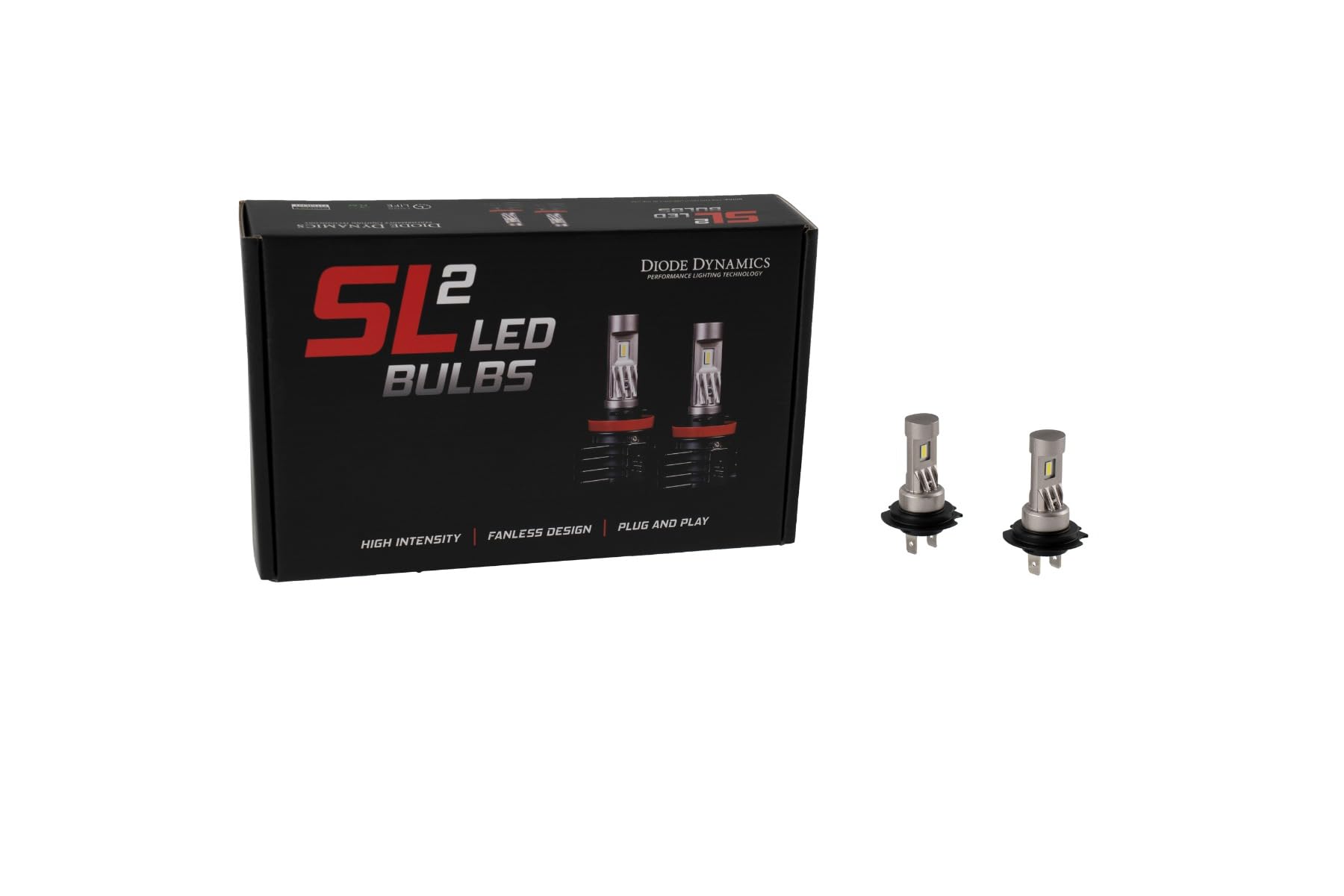 Fog Light LEDs Diode Dynamics compatible with Mini Cooper 2002 (pair), HP48 White