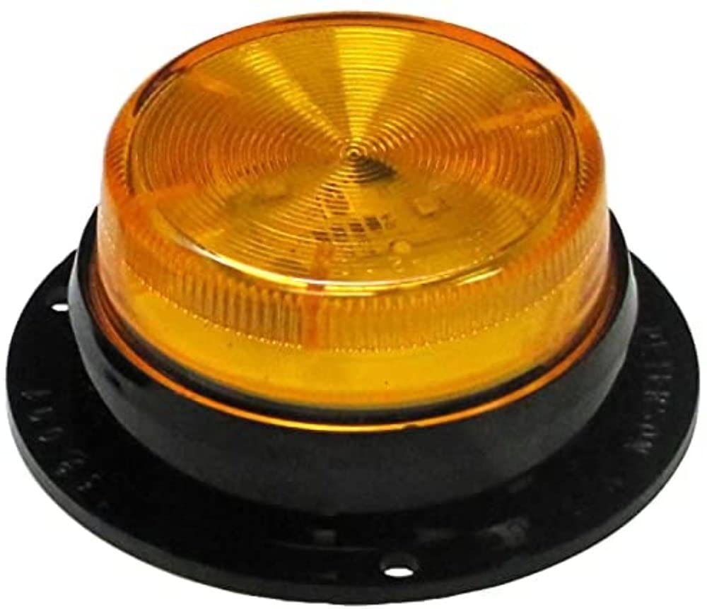 Peterson Led Marker/Clearance M162SA, Round, Side Marker Flange, 2.5"