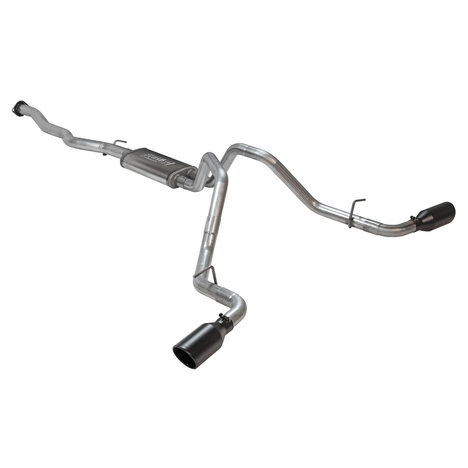 Flowmaster FlowFX Cat-Back Exhaust 3 to 2.5 Inch Stainless 4.5 Inch Black Tips Compatible with 1999-2007 Classic Body Chevy Silverado GMC Sierra 1500 4.3L 4.8L 5.3L 2/4WD 143.5 Inch Wheelbase 717924