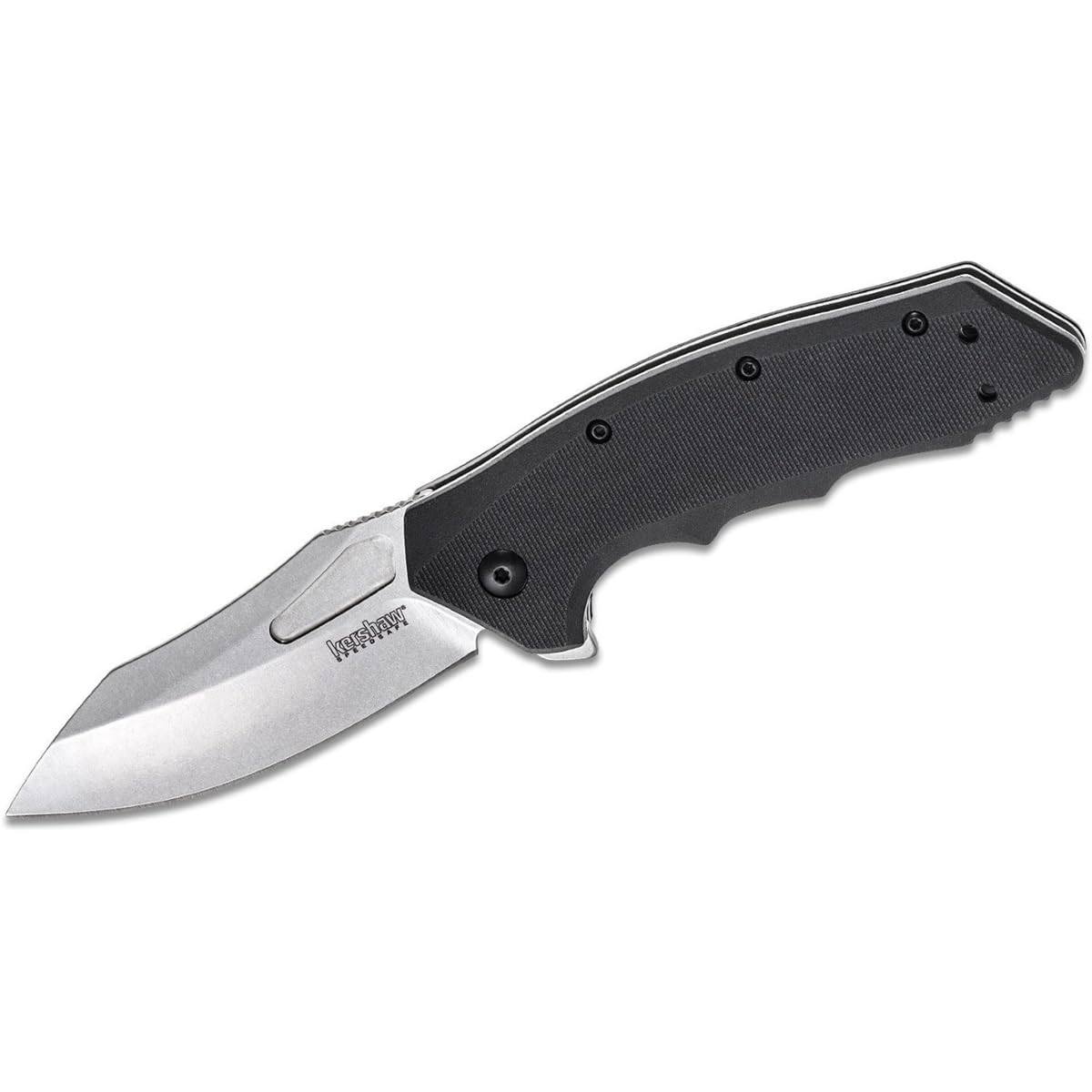 Flitch Kershaw Assisted Opening Knife Black GFN (3.25" Stonewash) 3930