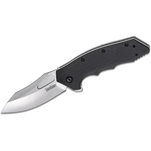 Flitch Kershaw Assisted Opening Knife Black GFN (3.25" Stonewash) 3930