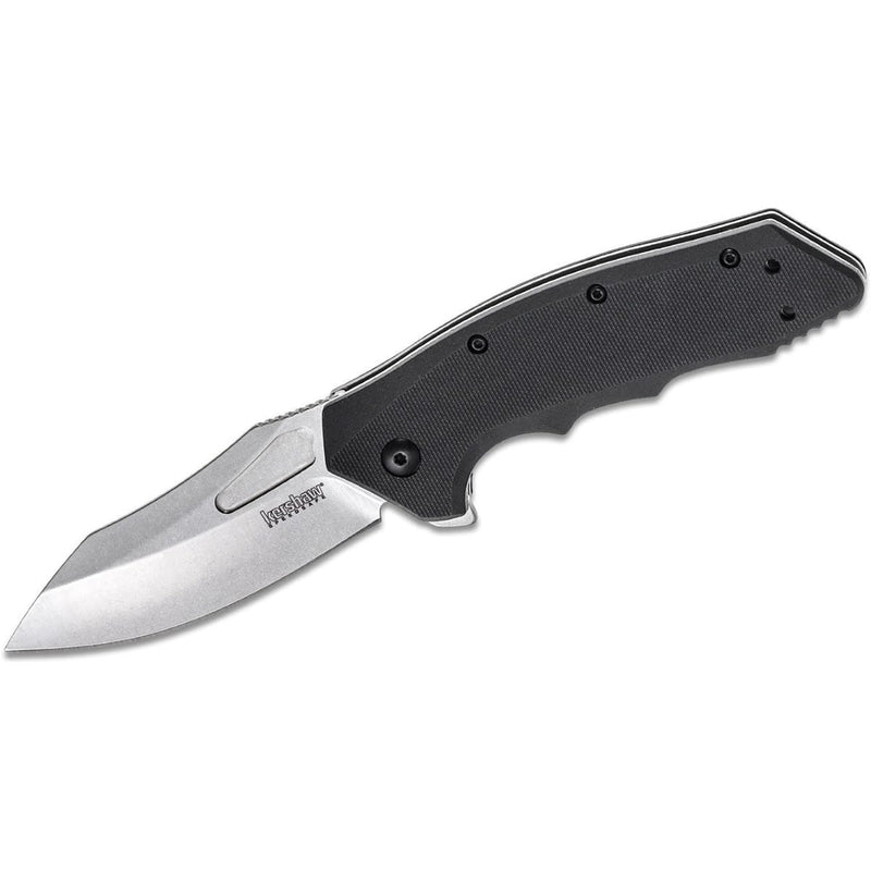 Flitch Kershaw Assisted Opening Knife Black GFN (3.25" Stonewash) 3930