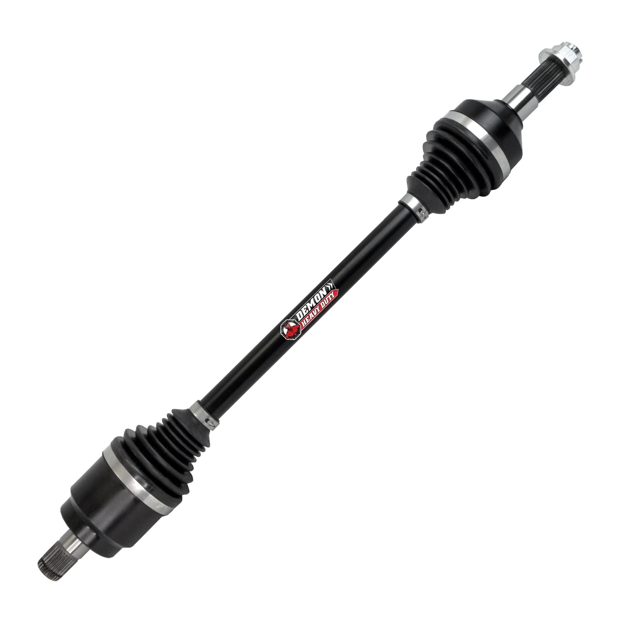 Demon Powersports Heavy Duty Front Right Axle for (2012-23) Kawasaki Teryx/Teryx4, Inner Cage Made of 4340 Chromoly Steel in Dual Heat Treated High Strength Chromoly Steel Shaft OEM: 59266-0048