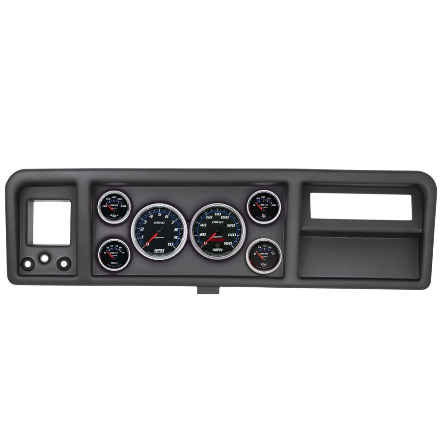 AutoMeter Dash Kit Direct Fit, Ford Truck 73-79, Tach/Mph/Fuel/Oilp/Wtmp/Volt, Cobalt (2146-05)