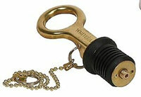 Alm Lever-chain 1" Bailer Plug