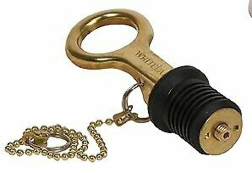 Alm Lever-chain 1" Bailer Plug