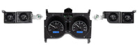 Chevy Chevelle / Monte Carlo VHX System, Black Alloy Style Face, Blue Display 1973-77