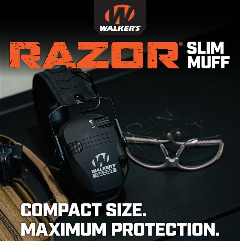 Battle Brown Walker's Razor Slim Electronic MUFF