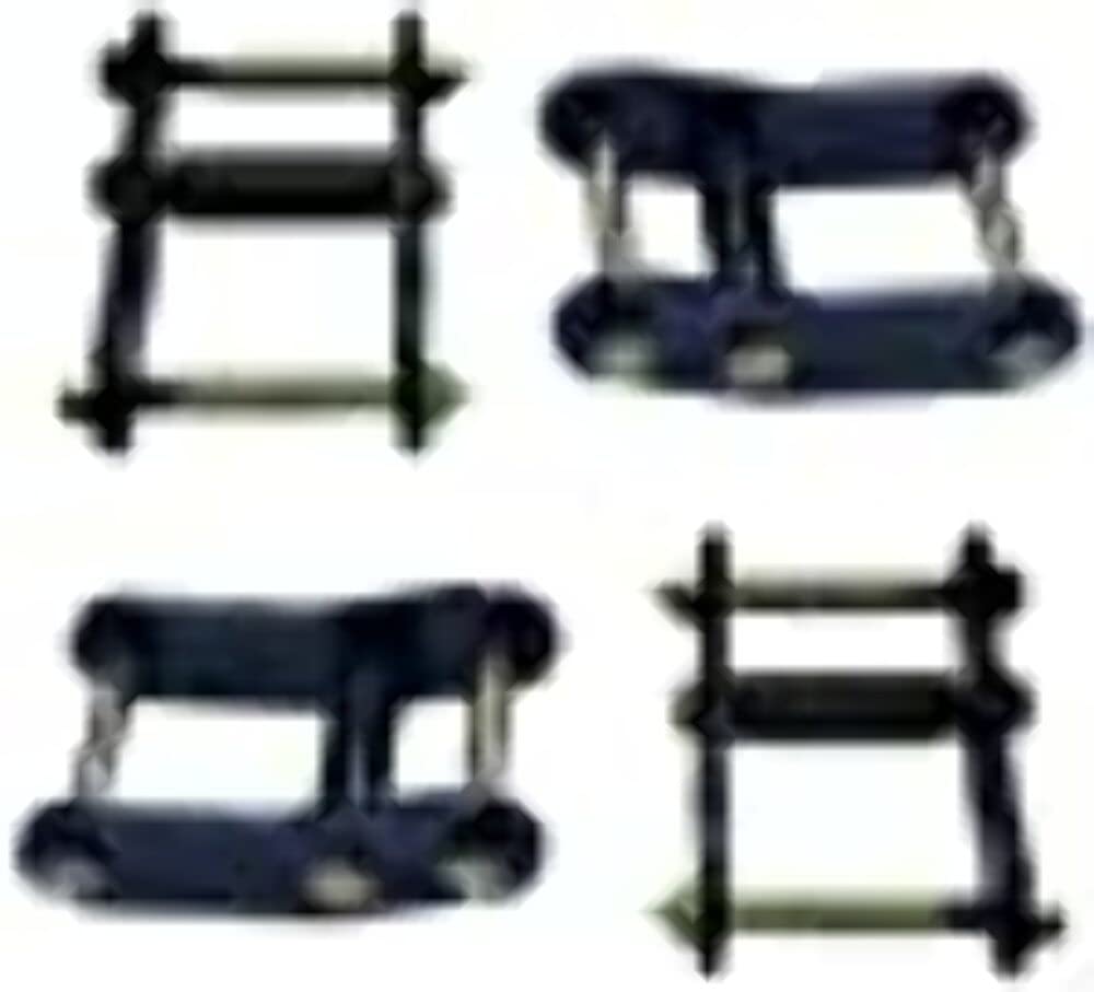 RT Off-Road Hd Shackle Kit Crown Automotive-RT21023 - Black, Silver