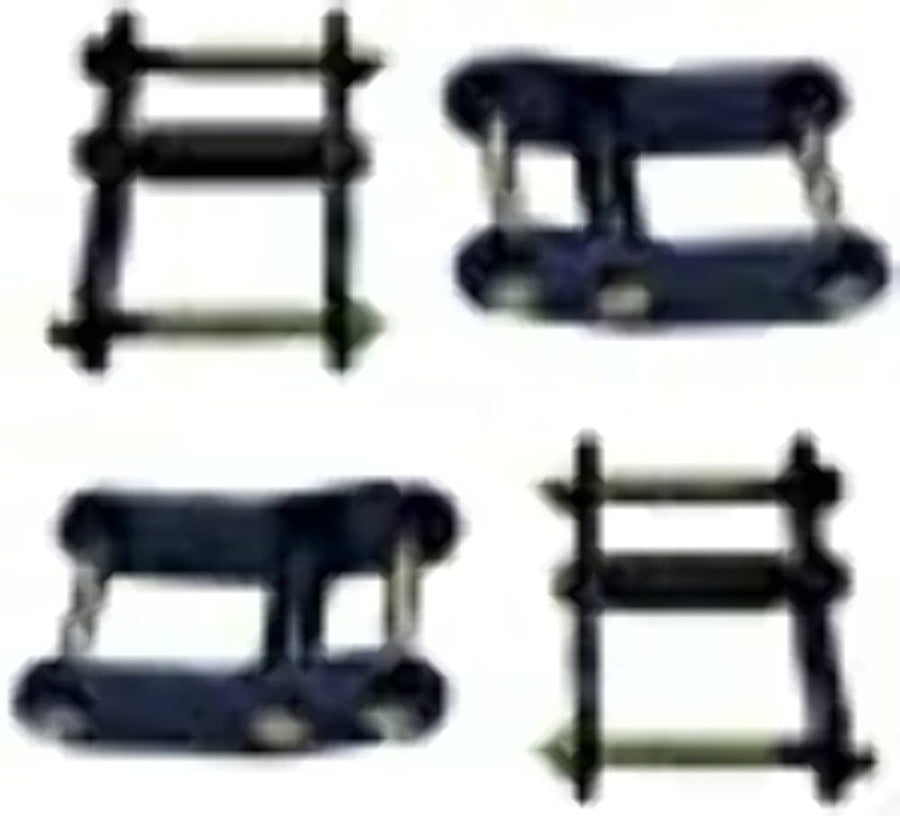 RT Off-Road Hd Shackle Kit Crown Automotive-RT21023 - Black, Silver