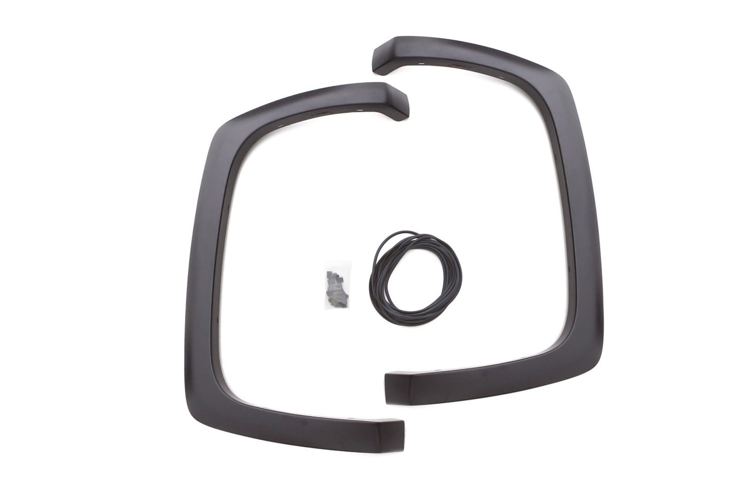 Lund Elite Series SX106SB Black Sport Style Standard Rear Fender Flare - 2 Piece