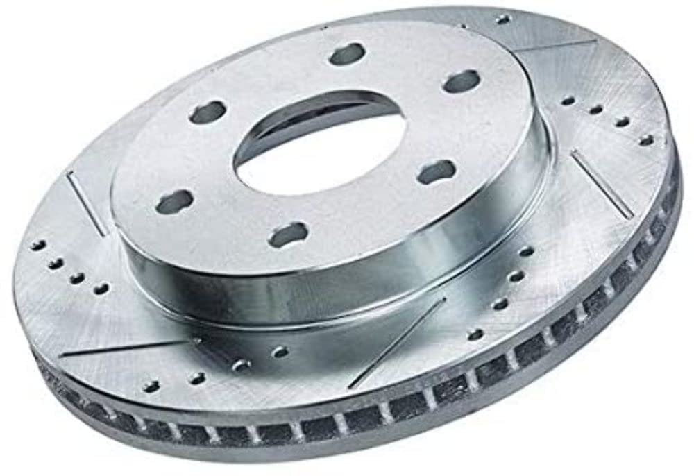 Power Stop EBR1078 One Front Stock Replacement Brake Rotor For Land Rover Range Rover 2006-2009 [Model Specific]
