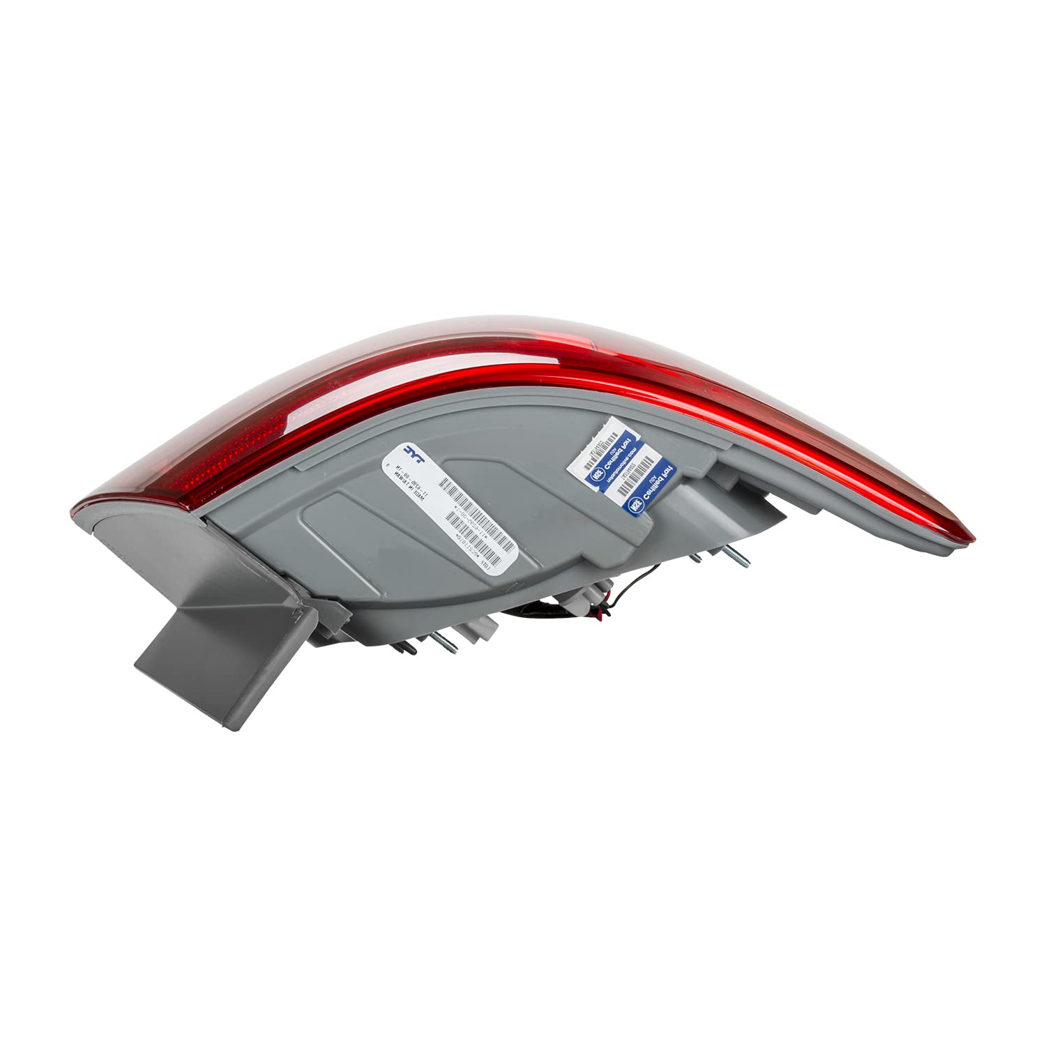 Left TYC Tail Light Assembly Compatible with 2008-2010 Hyundai Santa Fe