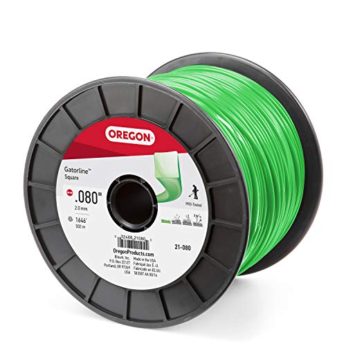 Gatorline Oregon 21-080 5-Pound Spool of .08-Inch-by-1633-Foot Square-Shaped String Trimmer Line