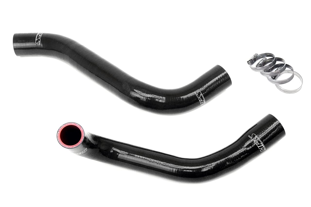 3-ply HPS Black Reinforced Silicone Radiator Coolant Hose Kit 57-1819-BLK