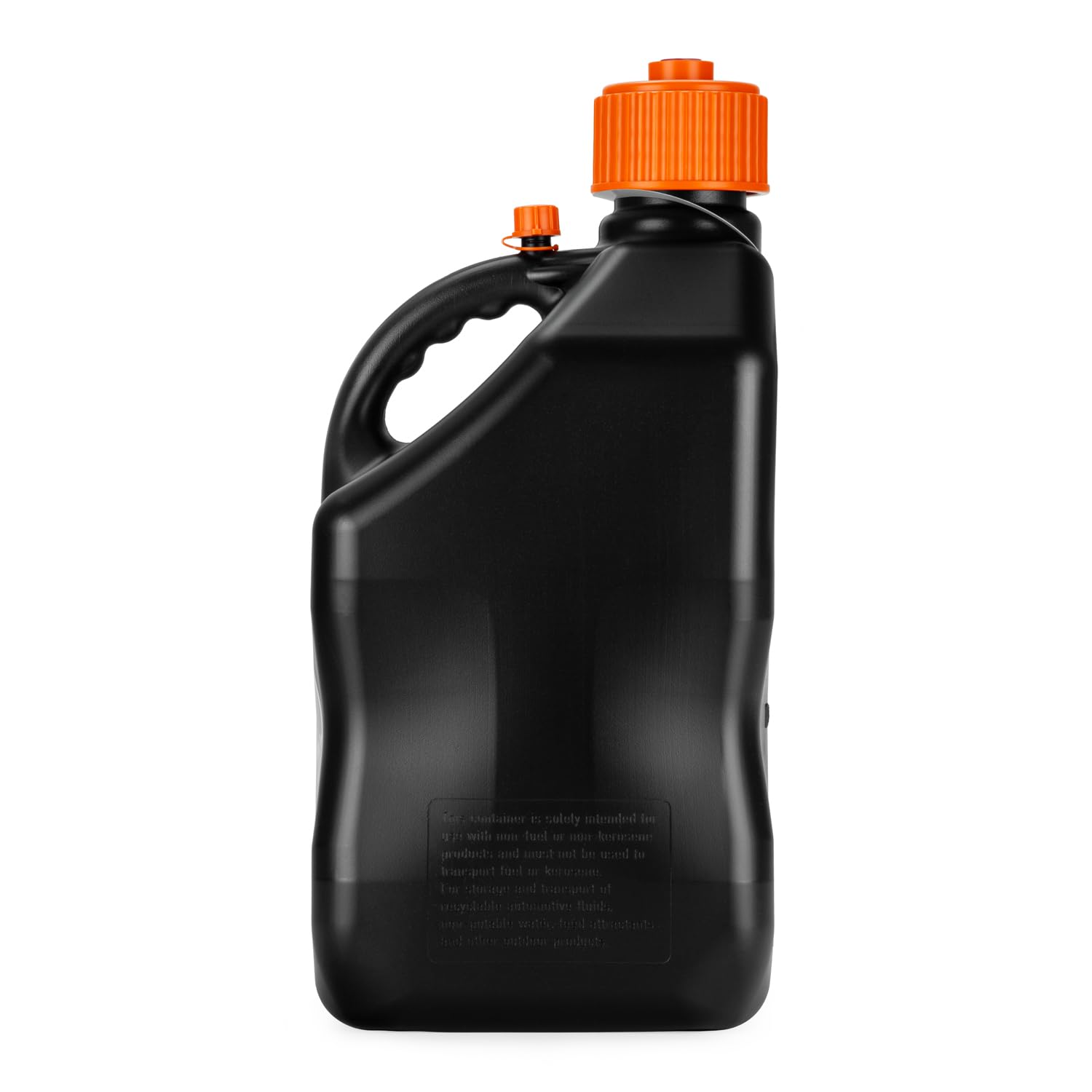 5.5 Gallon VP Racing Motorsport Jug V-Twin Sq. - Black/Orange