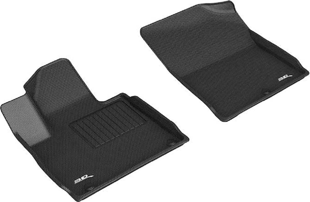 Kia Sorento 2021 3D MAXpider Kagu 1st Row Floormats - Black (L1KA05811509)