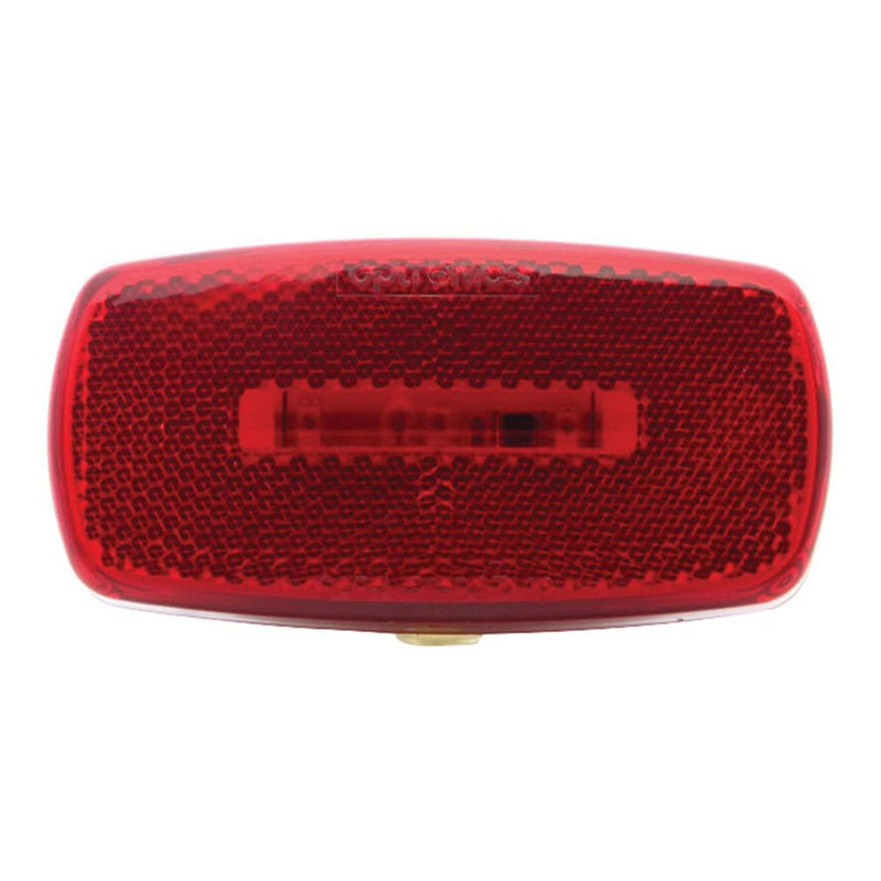 Optronics LED Marker Clearance Light Surface Mount with Reflex, Red MCL32RBS