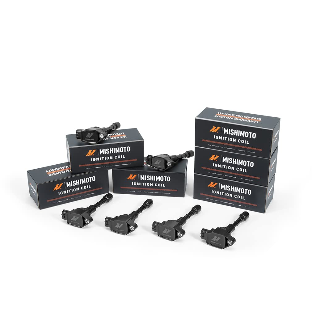 Mishimoto Compatible Ignition Coil With Nissan 370Z 2009-2020, Set of 6