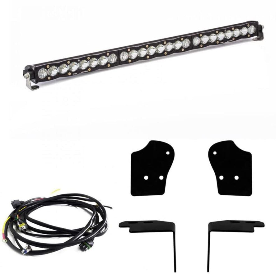 Baja Designs, LED Light, 447561, Ford, Raptor 2017-18, Black, 30" S8 Grille, Kit