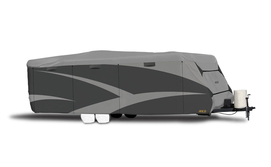 Designer Series ADCO SFS Aqua Shed Travel Trailer RV Cover - 31'7 Inch - 34', Gray