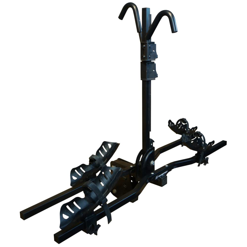 E-Spec Swagman 64689 Hitch-Mounted 2-Bike Rack for Heaver Bikes and E-Bikes