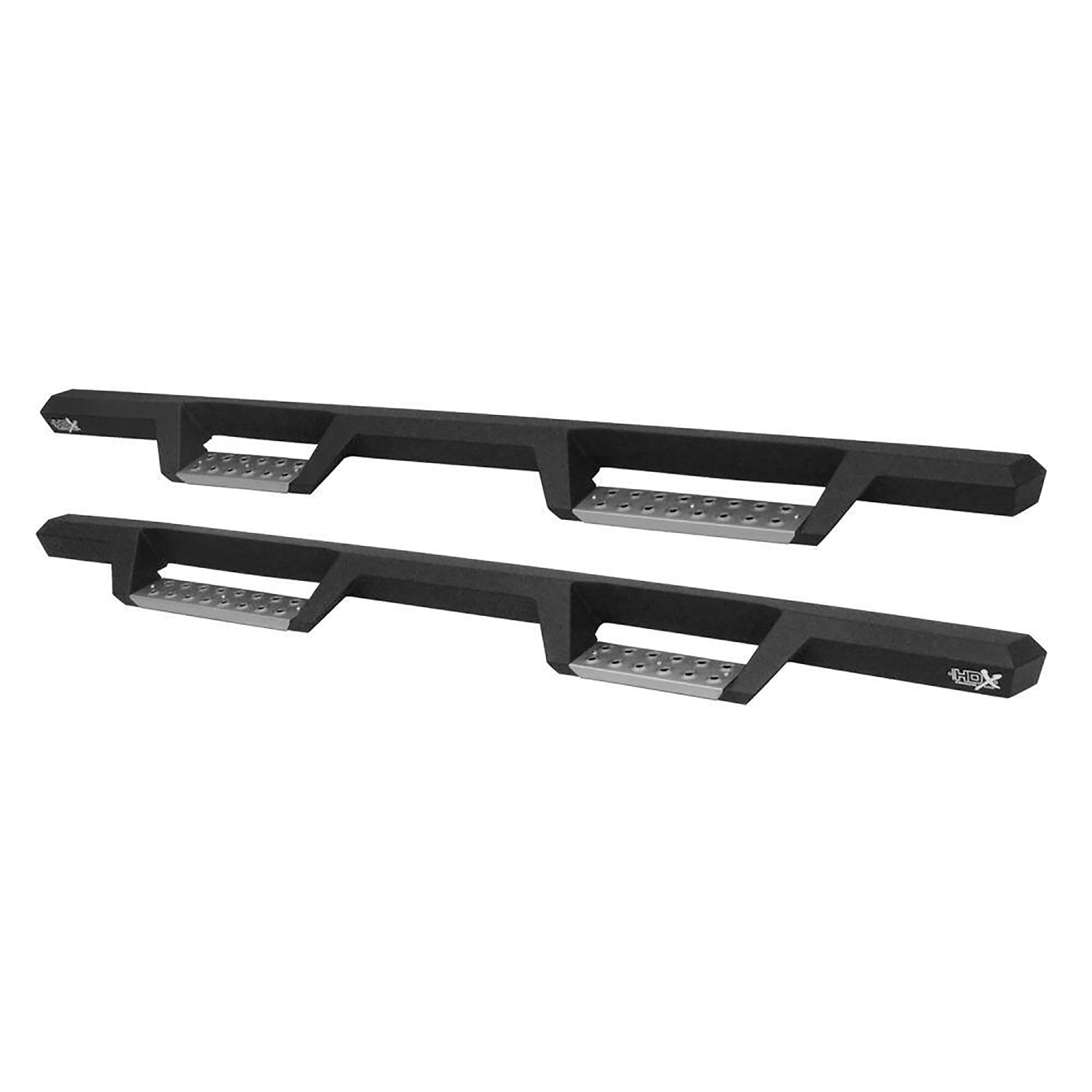 Westin HDX 56-127752 Stainless Drop Nerf Bars fits 2005-2023 Tacoma Double Cab Textured Black Pair